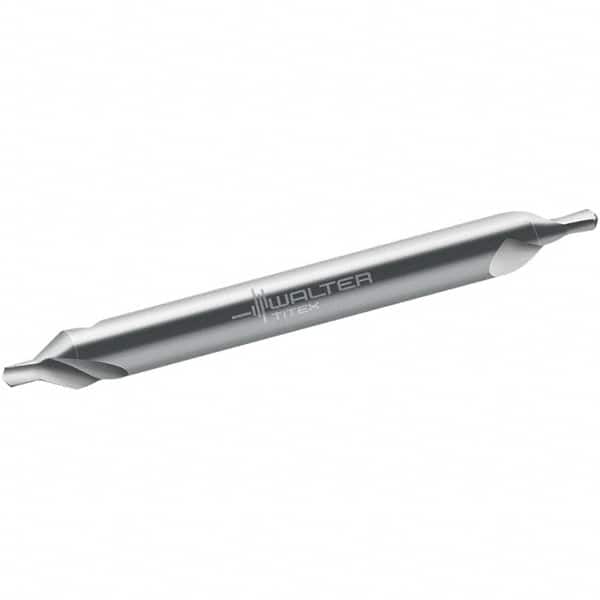 Walter-Titex - Metric Plain Cut 60° Incl Angle High Speed Steel Combo Drill & Countersink - Apex Tool & Supply