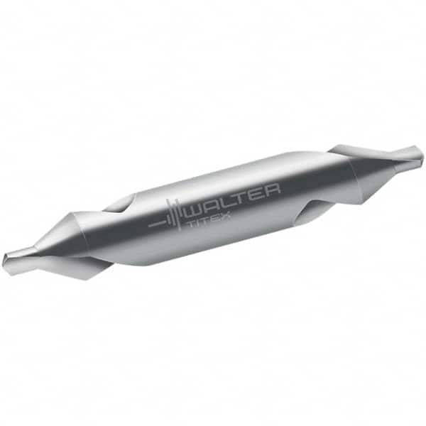 Walter-Titex - Metric Plain Cut 60° Incl Angle High Speed Steel Combo Drill & Countersink - Apex Tool & Supply
