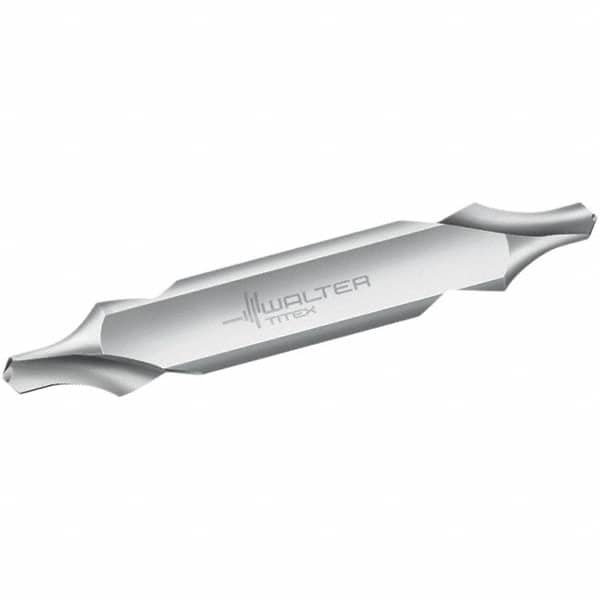 Walter-Titex - Metric Radius Cut 60° Incl Angle High Speed Steel Combo Drill & Countersink - Apex Tool & Supply