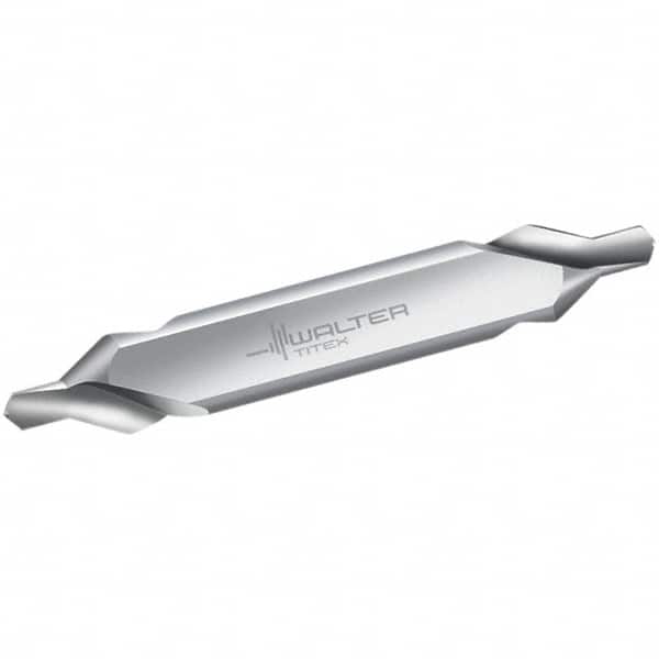 Walter-Titex - Metric Plain Cut 60° Incl Angle High Speed Steel Combo Drill & Countersink - Apex Tool & Supply