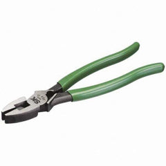 SK - Pliers - 9" High Leverage Linesman Pliers - Apex Tool & Supply