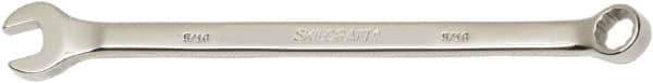 Ability One - 15/16" 12 Point Combination Wrench - 15° Offset Angle, Steel, Chrome Finish - Apex Tool & Supply