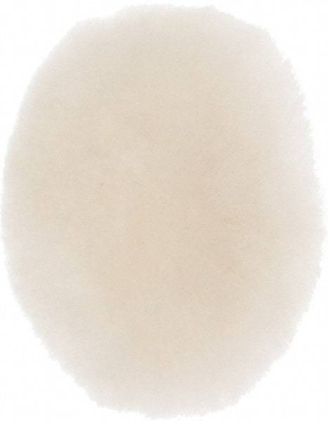 Tru-Maxx - 3" Diam Wool Buffing & Backing Pad - Apex Tool & Supply