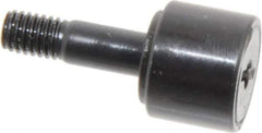 Accurate Bushing - 1/2" Roller Diam x 3/8" Width, 0.19" Stud Diam x 5/8" Length, Stud Cam Follower - Steel, 1/4" Thread Length, 10-32 Thread, 1" OAL, 970 Lb Dynamic Cap, 720 Lb Static Cap - Apex Tool & Supply