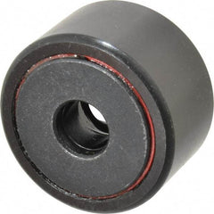 Accurate Bushing - 1/2" Bore, 1-3/4" Roller Diam x 1" Roller Width, Steel Yoke Cam Follower - 7,870 Lb Dynamic Load Capacity, 1-1/16" Overall Width - Apex Tool & Supply