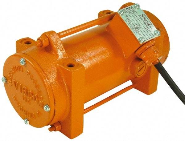 Vibco - 16 Amp, 12 Volt, 9" Long, Electric Vibrators - 0 to 400 Lbs. Force, 74 Decibels - Apex Tool & Supply