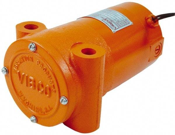 Vibco - 22 Amp, 12 Volt, 8-1/4" Long, Electric Vibrators - 0 to 400 Lbs. Force, 75 Decibels - Apex Tool & Supply