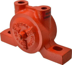 Vibco - 480 Lb. Force, 9 Cubic Feet per Minute, 7,200 RPM, 72 Decibel, Pneumatic Vibrator - 6-3/4" Long x 3-1/8" Wide x 3-15/16" High, 1/4 Port Inlet, 3/8 Port Outlet - Apex Tool & Supply