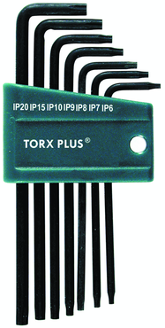 7 Piece - IP6; IP7; IP8; IP9; IP10; IP15; IP20 - TorxPlus L-Key Long Arm Set - Apex Tool & Supply
