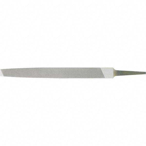 Stanley - 10" Long, Bastard Cut, Flat American-Pattern File - Single Cut - Apex Tool & Supply