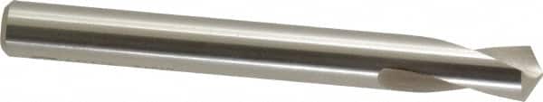 Walter-Titex - 3/8" Body Diam, 120°, 89mm OAL, Cobalt Spotting Drill - Apex Tool & Supply