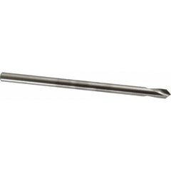 Walter-Titex - 3/8" Body Diam, 90°, 6-11/16" OAL, Cobalt Spotting Drill - Apex Tool & Supply