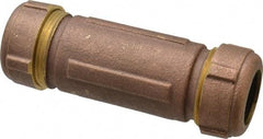 Legend Valve - 3/4" Pipe, 1" Copper Tube, Brass Compression Pipe Coupling - 125 psi WOG Rating - Apex Tool & Supply