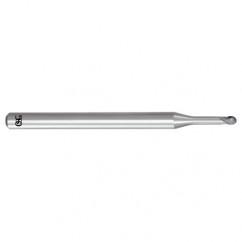 1/16" Dia. - 2-1/2" OAL - Carbide - Ball End HP End Mill-2 FL - Apex Tool & Supply