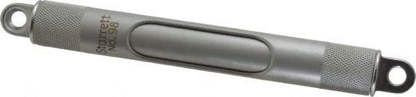 Starrett - 8" Long x 3/4" Wide, Level Replacement Tube and Plug - Black, Use With 98-8 Machinists' Levels - Apex Tool & Supply