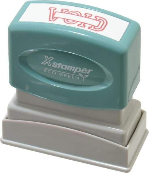 Value Collection - Void, Red Pre-Inked Stamp - 1/2 Inch Wide x 1-5/8 Inch Long - Apex Tool & Supply