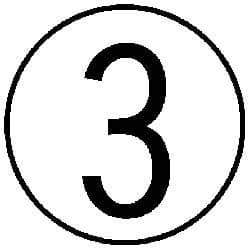 Value Collection - 5/8 Inch Diameter, Pre-Inked Custom Inspection Stamp - 1 Character Style E, Customized Message, Available in Red, Black, Blue, Green, or Purple - Apex Tool & Supply