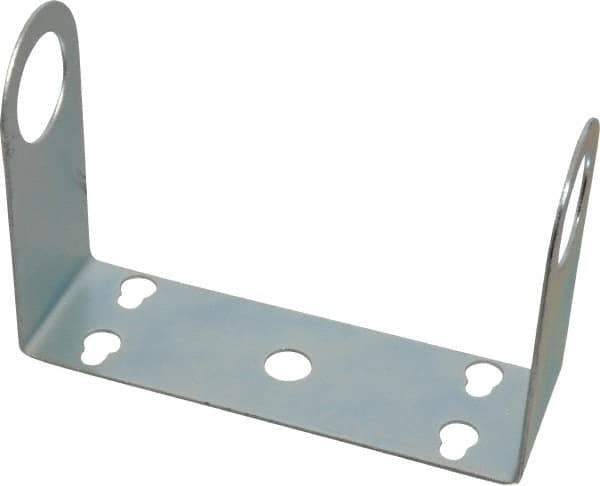 Pentair - Zinc Plated Steel, Cartridge Filter Mounting Bracket - For Use with U.S. Filters - 3 4 Inlet Outlet Valve In Head Housings - Apex Tool & Supply
