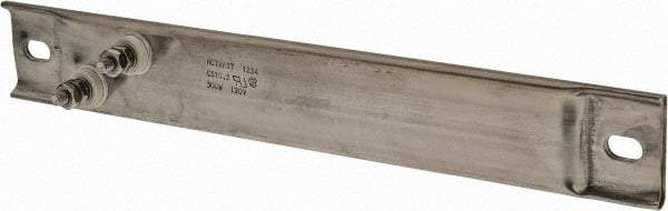 Hotwatt - 120 Volt, 300 Watt, 10-1/2" Long Channel Strip Heater - 5-1/4" Hot Length, 19 Watt per Sq In - Apex Tool & Supply