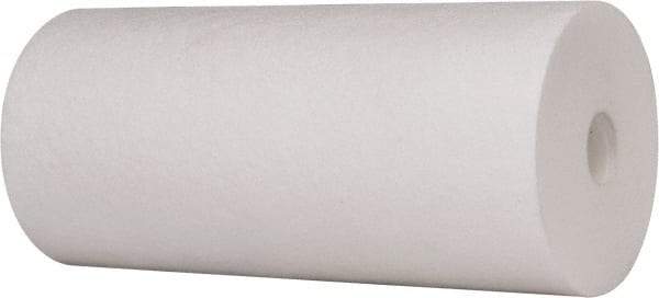 Pentair - 4-1/2" OD, 25/1µ, Polypropylene Dual Gradient Cartridge Filter - 9-3/4" Long, Reduces Sediments - Apex Tool & Supply