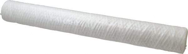 Parker - 2-1/2" OD, 50µ, Polypropylene Cotton String-Wound Cartridge Filter - 20" Long - Apex Tool & Supply