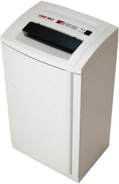 Ability One - 1/8 x 1-1/8" Strip, Single State Mixed Media Destroyer Cross Cut Shredder - 17-3/4" Long x 30-1/2" Wide x 14" High, Level 3 Security - Apex Tool & Supply