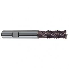 25mm Dia. - 121mm OAL - Variable Helix Nano-A CBD - End Mill - 4 FL - Apex Tool & Supply