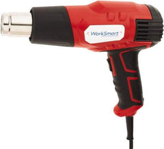 Value Collection - 572 to 932°F Heat Setting, Heat Gun - 120 Volts, 12.5 Amps, 1,500 Watts, 6' Cord Length - Apex Tool & Supply