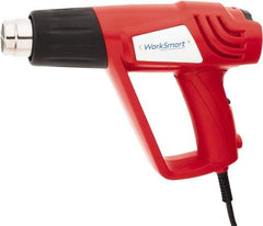 Value Collection - 122 to 1,022°F Heat Setting, Heat Gun - 120 Volts, 12.5 Amps, 1,500 Watts, 6' Cord Length - Apex Tool & Supply