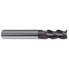 5.5mm Dia. - 57mm OAL - 45° Helix Firex Carbide End Mill - 3 FL - Apex Tool & Supply
