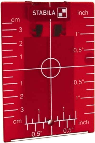 Stabila - Laser Level Target Plate - Use with LAR200, LAR250 - Apex Tool & Supply