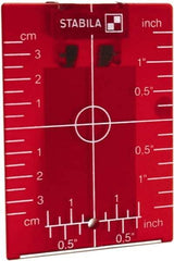 Stabila - Laser Level Target Plate - Use with LAR200, LAR250 - Apex Tool & Supply