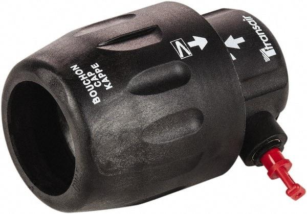 Transair - 1/2" ID, 16.5mm OD, Vented End Cap - Plastic, 232 Max psi - Apex Tool & Supply