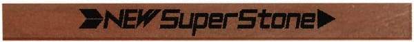 Value Collection - Flat Ceramic Finishing Stick - 40mm Long x 1mm Wide x 4mm Thick, 300 Grit - Apex Tool & Supply