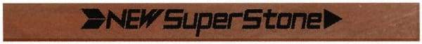 Value Collection - Flat Ceramic Finishing Stick - 40mm Long x 1mm Wide x 6mm Thick, 300 Grit - Apex Tool & Supply