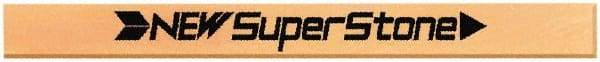 Value Collection - Flat Ceramic Finishing Stick - 40mm Long x 1mm Wide x 6mm Thick, 400 Grit - Apex Tool & Supply