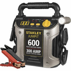 Stanley - 12 Volt Jump Starter - 300 Amps, 600 Peak Amps, 3 USB Power Ports - Apex Tool & Supply