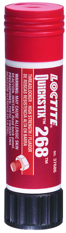 268 Red High Strength Permanent Threadlocker - 19 gm - Apex Tool & Supply