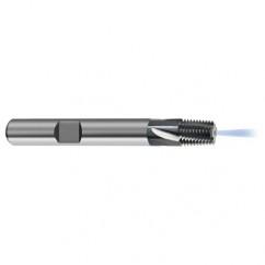 1/2-14 5FL Carbide Thread Mill NPT Tap-Coolant Thru-TiCN - Apex Tool & Supply