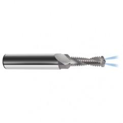 M5 x 0.8 2FL Carbide 2.5XD Drill/Thread Mill- Coolant Thru - Apex Tool & Supply