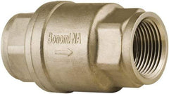 BONOMI - 1" Stainless Steel Check Valve - Spring Check, NPT, 800 WOG - Apex Tool & Supply