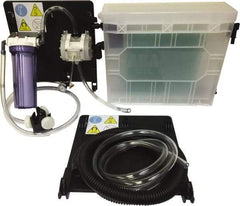 Abanaki - 72" Reach, 11 GPH Oil Removal Capacity, 110 Max Volt Rating, 60 Hz, Pneumatic Oil Skimmer - 40 to 140°F - Apex Tool & Supply