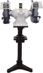 Palmgren - 12" Wheel Diam x 2" Wheel Width, 3 hp Grinder - 1-1/4" Arbor Hole Diam, 3 Phase, 1,725 Max RPM, 230/460 Volts - Apex Tool & Supply