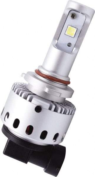 PRO-SOURCE - 8,000 Lumens, 12-24 VDC, 9005 LED Headlight - 6500K Cool White Color Scale, 40 Low/High Watt, 30,000 to 50,000 Average Life Hours - Apex Tool & Supply