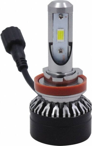 PRO-SOURCE - 5,000 Lumens, 12-24 VDC, 9005 LED Headlight - 6500K Cool White Color Scale, 30 Low/High Watt, 30,000 to 50,000 Average Life Hours - Apex Tool & Supply