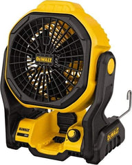 DeWALT - 7" Blade, 500 Max CFM, Cordless Fan - 4 Amps, 20 Volts, 3 Speed - Apex Tool & Supply