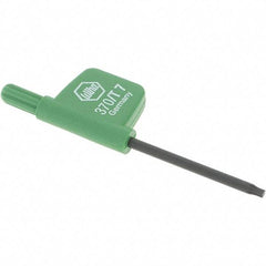 Wiha - T7 Torx Key - Flag-Style, 35mm Length Under Head, 2.6" OAL - Apex Tool & Supply
