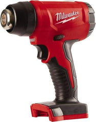 Milwaukee Tool - 0 to 875°F Heat Setting, 6 CFM Air Flow, Heat Gun - 18 Volts, 5 Amps, 360 Watts - Apex Tool & Supply