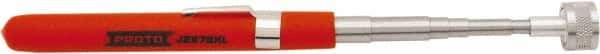 Proto - 8-1/4" Long Magnetic Retrieving Tool - 5 Lb Max Pull, 30-1/4" Collapsed Length, Steel Coil/Plastic - Apex Tool & Supply