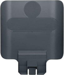Rubbermaid - Square Lid for Use with 23 Gal Rectangular Recycle Containers - Gray, Polypropylene, For Slim Jim Trash Cans - Apex Tool & Supply